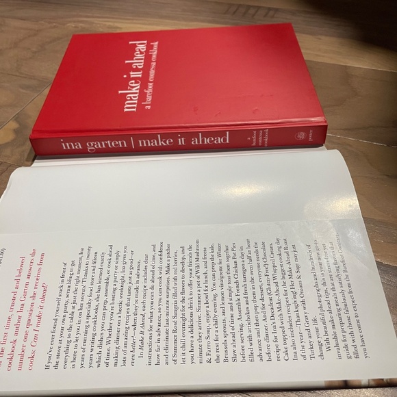 New "Make it Ahead" Hardcover Cookbook - Picture 6 of 13